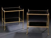 Pair of Louis XVI-Style Gilt-Metal and
