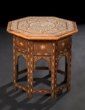 North African Inlaid and Hardwood 2ab24