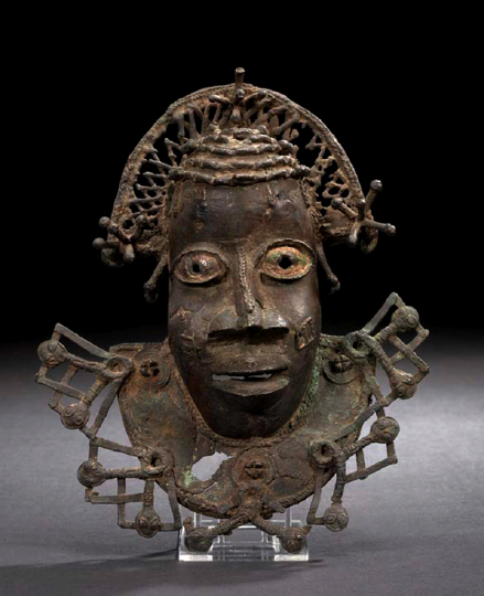 Kingdom of Owo Pendant Mask,  Nigeria,