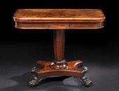 Late Regency Rosewood Games Table  2ad51