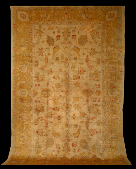 Angora Oushak Carpet,  10' x 14'