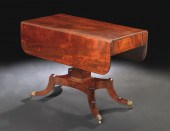Early Victorian Mahogany Drop-Leaf Table,