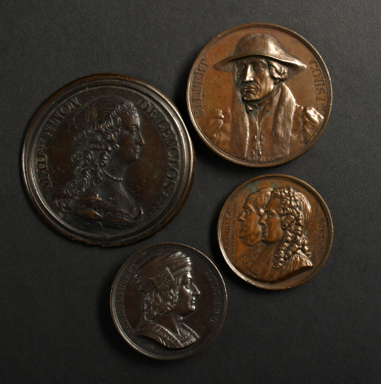 Four Continental Portrait Medals  2b341