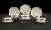 Rare Set of Six Russian Porcelain 2b7ef