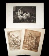 A Large Collection of Prints of Sepia