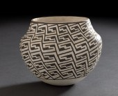 Acoma Pueblo Black-On-White Pottery