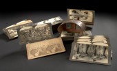 Wooden Stereoscope and a Collection 2c388