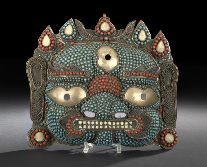 Large and Unusual Nepalese Mask 2c422