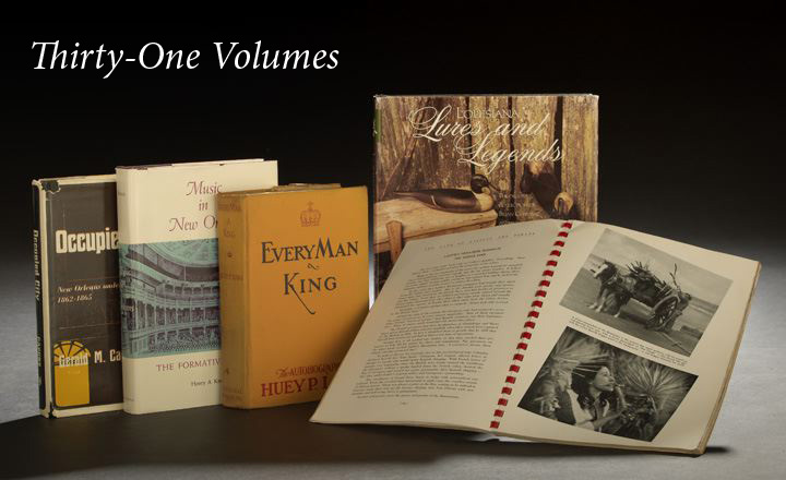 Thirty-One Volumes of New Orleans and Louisiana