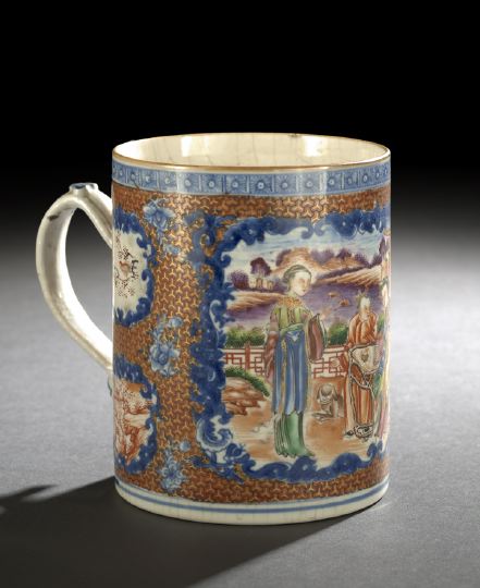 Chinese Export Porcelain Handled 2c851