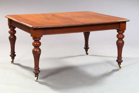 William IV Mahogany Dining Table,   mid-19th