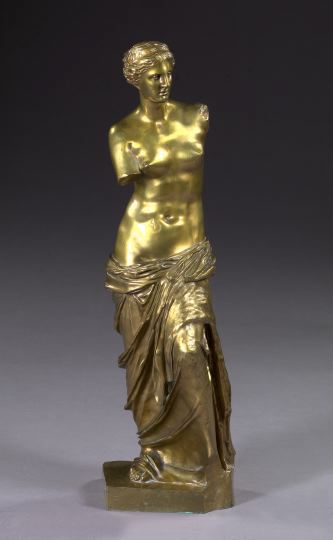 French Gilded Bronze Figure of 2d59d