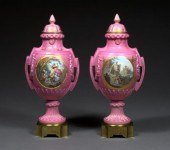 Large Pair of French Richly Gilt 2d626