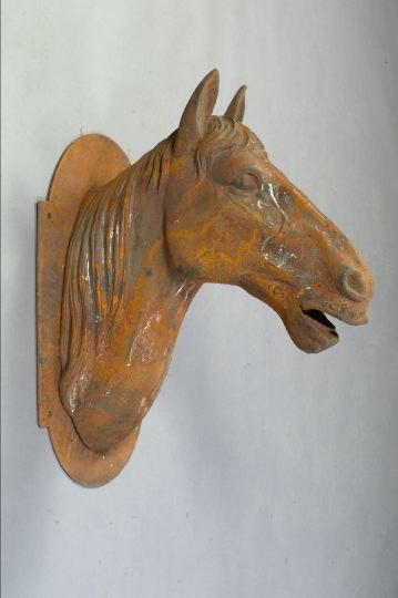 Cast Iron Livery Stable Horse Head 2d7a6