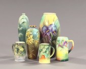 Six-Piece Collection of Hand-Painted