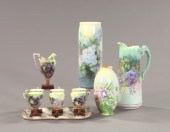 Eleven-Piece Collection of Hand-Painted