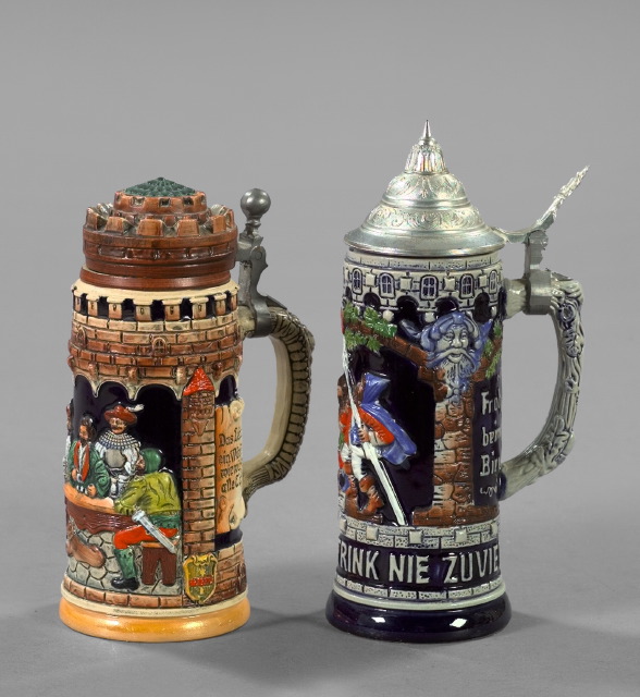 Two German Beer Steins consisting 2e79e