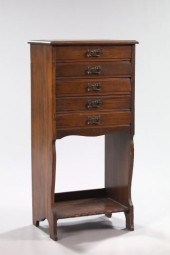 Edwardian Fruitwood Cabinet ca  2ed65
