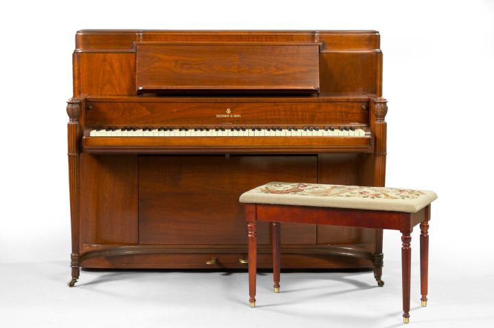 Steinway and Sons Walnut Spinet 2f09d