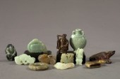 Collection of Twelve Carved Miniatures  2eec6