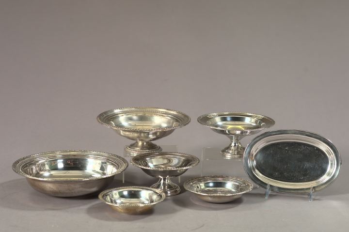 Collection of Seven Sterling Silver 2ef61
