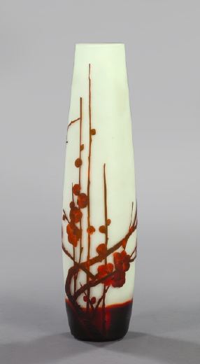 Attractive French Cameo Glass Vase,