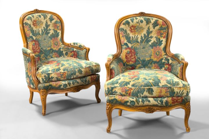 Pair of Louis XV Style Painted 2f48a