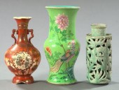 Collection of Three Oriental Vases  2f1fd
