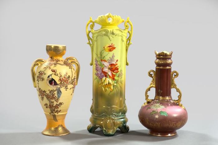 Group of Three Porcelain Vases  2f291