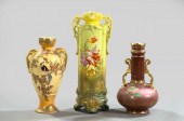 Group of Three Porcelain Vases,  consisting