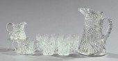 Eight Piece Collection of Cut Glass  2f31f