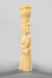 Carved and Polished African Tusk Ivory