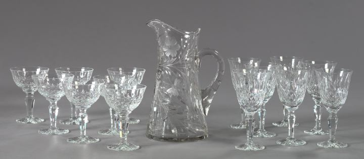 Fifteen Piece Group of Glassware  2f698