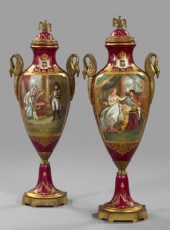 Tall Pair of Sevres Style Porcelain 2f6f7