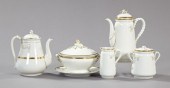 Six-Piece Group of Porcelain,  consisting