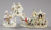 Three-Piece Collection of Porcelain,