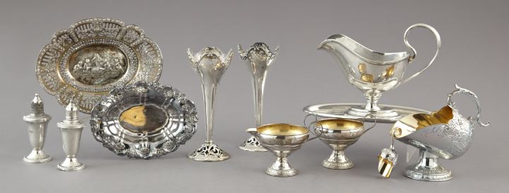 Ten-Piece Collection of Sterling Silver and