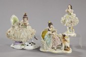 Group of Three Porcelain Figures,  consisting
