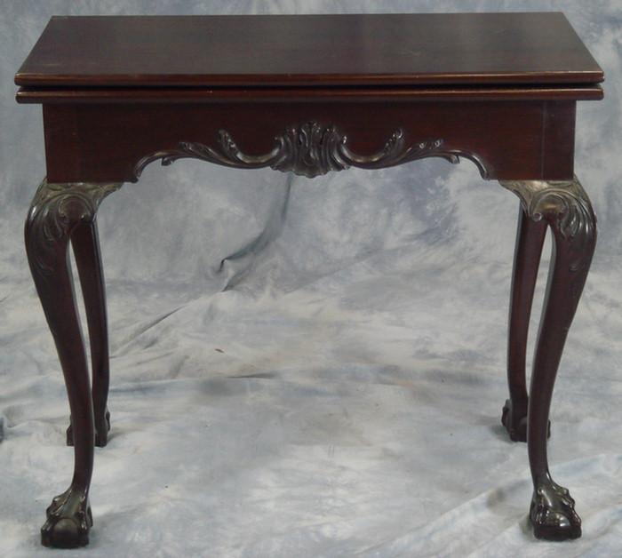 Wallace Nutting carved mahogany 3bd60