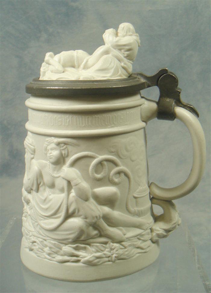 Erotic Parian porcelain German 3c773