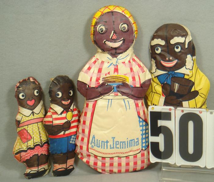 Set of 4 1940 s Aunt Jemima black 3c80f