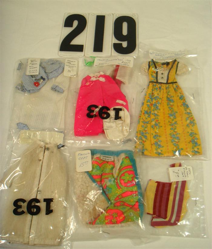 Vintage Tagged Mattel Francie Outfits 3cc14