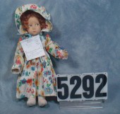 Lenci Doll, 17 inches tall, no marking,