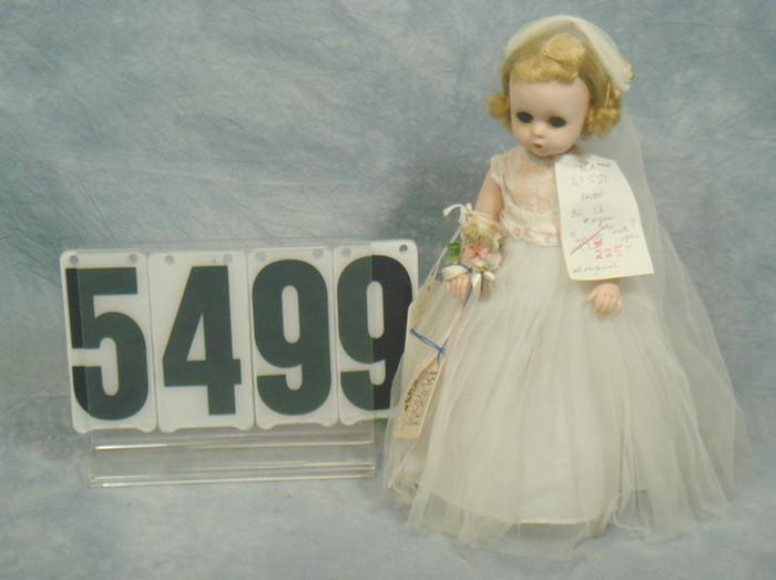Madame Alexander Lissi Bride Doll, hard plastic,