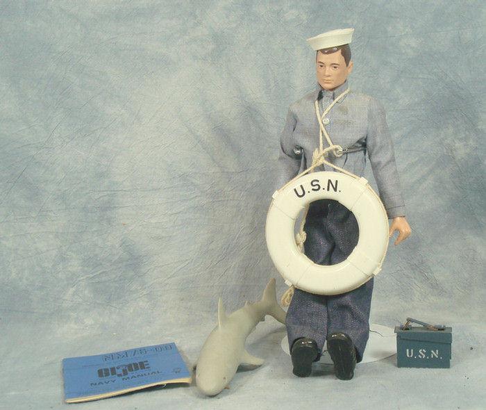 Vintage GI Joe Action Figure Sailor 3ca32