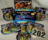 Lot of 10 1994 Stargate Figures, Mastadge