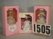 Lot of 3 Effanbee dolls, mint in original
