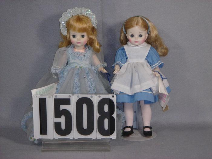 Lot of 2 Madame Alexander dolls 3d23c