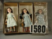 Lot of 3 Effanbee dolls, all Judy Garland