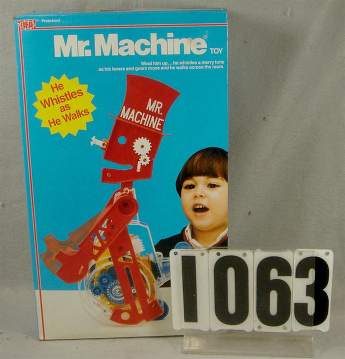 Ideal 1987 Mr. Machine Toy, mint in the original